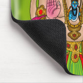 Lord Hanuman-Mausepad Mousepad (Ecke)