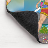 Lord Hanuman-Mauspad Mousepad (Ecke)