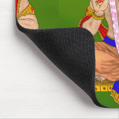 Lord Hanuman-Mauspad Mousepad (Ecke)