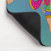 Lord Hanuman-Mauspad Mousepad (Ecke)