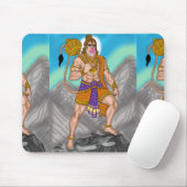 Lord Hanuman Mouse Pad Mousepad (Mit Mouse)