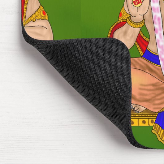 Lord Hanuman Mouse Pad Mousepad (Ecke)