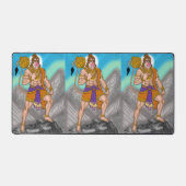 Lord Hanuman Mouse Pad Schreibtischunterlage (Vorderseite)