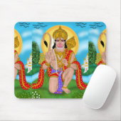 Lord Hanuman Mouse Pad – Spiritual Desk Accessory Mousepad (Mit Mouse)
