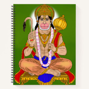 Lord Hanuman Notizbuch