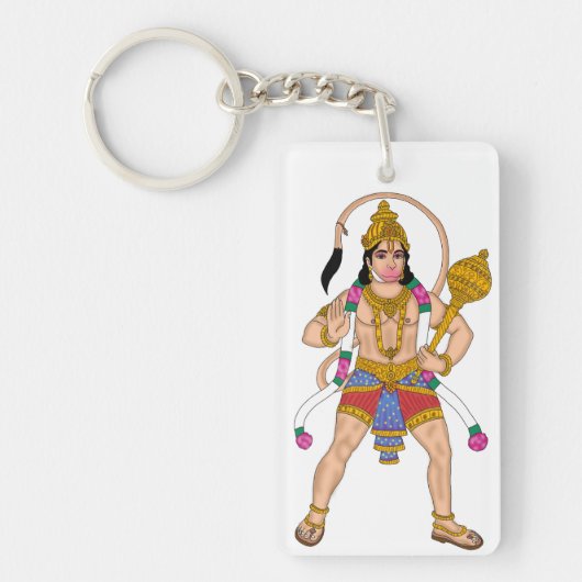 Lord Hanuman Schlüsselanhänger (Vorderseite)