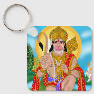 Lord Hanuman Schlüsselanhänger – Spiritueller Schl