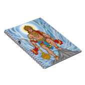 Lord Hanuman Schreibwaren Notizblock (Rechte Seite)