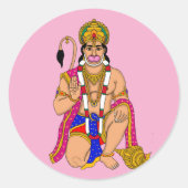 Lord Hanuman Stickers (Vorderseite)
