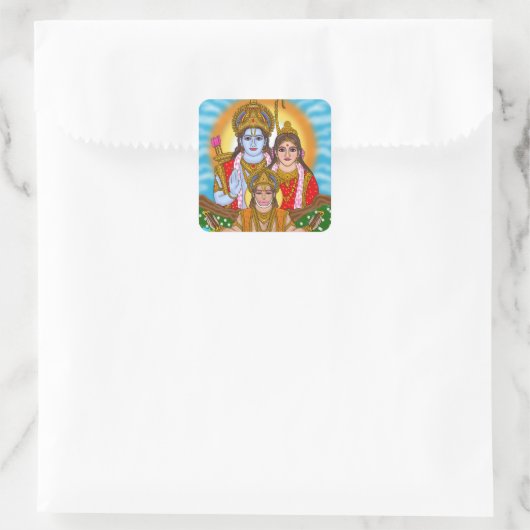 Lord Hanuman Stickers (Tasche)