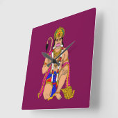 Lord Hanuman Wanduhr (Winkel)