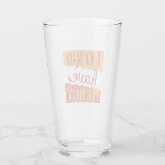 Lord Have Mercy Glas (Rückseite)