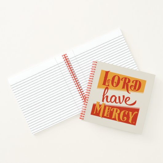 Lord Have Mercy Notizblock (Innenseite)