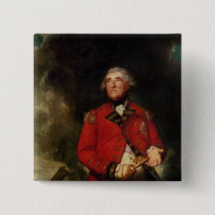 Lord Heathfield Governor von Gibraltar Button