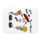 Lord Help Me I'm a Nurse Magnet (Horizontal)