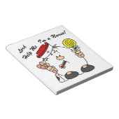 Lord Help Me I'm a Nurse Notizblock (angewinkelt)