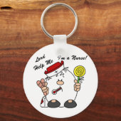 Lord Help Me I'm a Nurse Schlüsselanhänger (Vorderseite)