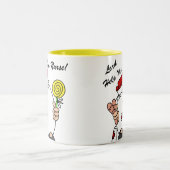 Lord Help Me I'm a Nurse Zweifarbige Tasse (Mittel)