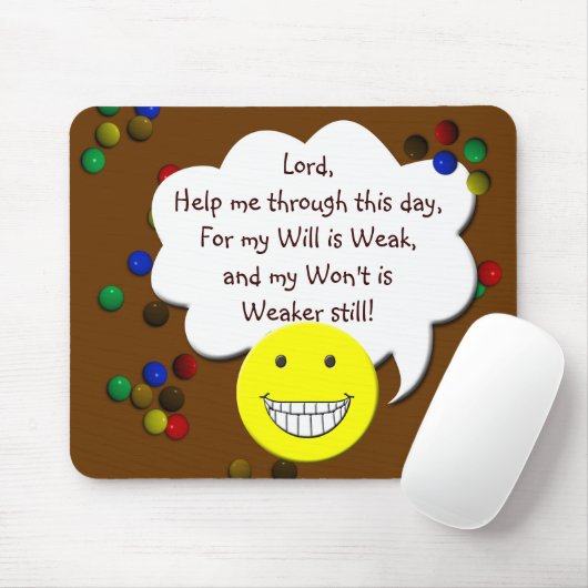 Lord Help Me Mousepad (Mit Mouse)