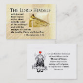 Lord Himself und zeichnen nahe Chubby Visitenkarte (Vorne/Hinten)