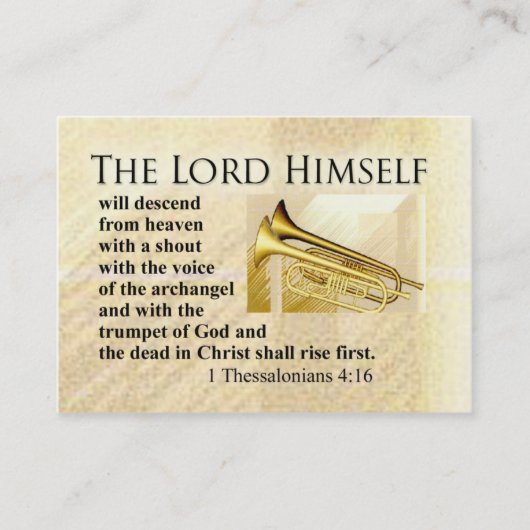 Lord Himself und zeichnen nahe Chubby Visitenkarte (Vorderseite)