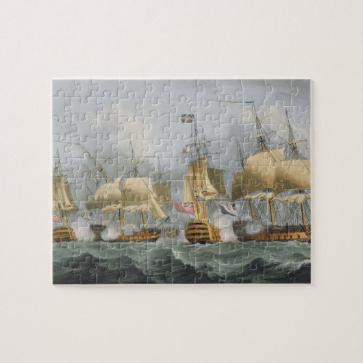 Lord Howe in der Königin Charlotte, Ene brechend Puzzle (Horizontal)