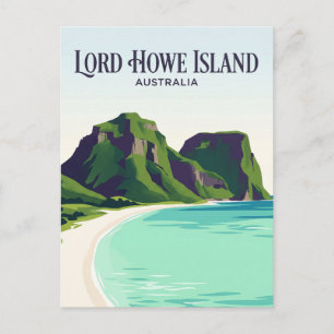 Lord-Howe-Insel Australien Postkarte