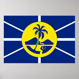 Lord Howe Island Flag Australien Symbol Poster
