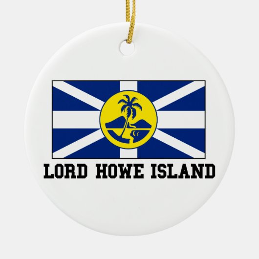 Lord Howe Island Keramik Ornament (Vorne)