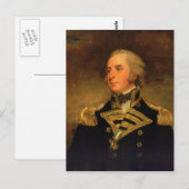 Lord Hugh Seymour Postkarte (Vorne/Hinten)