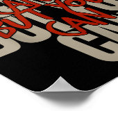 Lord I Can’t But You Can Poster (Ecke)