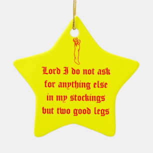 Lord I fragen nicht für noch etwas in meinem Keramik Ornament