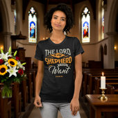 Lord Is My Shepherd I Shall Not Want Modern T-Shirt