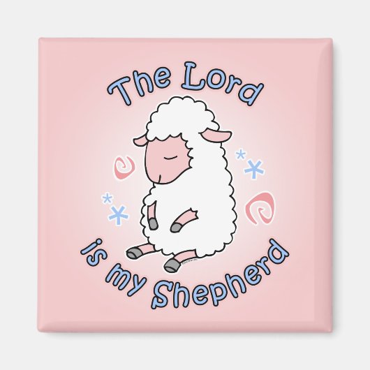 Lord is my shepherd Magnet (Vorne)