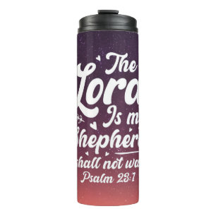 Lord is My Shepherd Thermosbecher