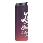 Lord is My Shepherd Thermosbecher (Nach links gedreht)