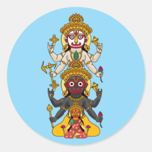 Lord Jagannath Aufkleber
