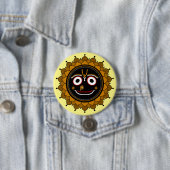 Lord Jagannath Devotional - Hare Krishna Button (Beispiel)