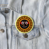 Lord Jagannath Devotional - Hare Krishna Button (Beispiel)