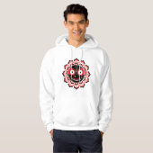 Lord Jagannath Face Chakra Hindu Deity Hoodie (Vorne ganz)