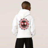 Lord Jagannath Face Chakra Hindu Deity Hoodie (Schwarz voll)