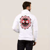 Lord Jagannath Face Chakra Hindu Deity Hoodie (Schwarz voll)