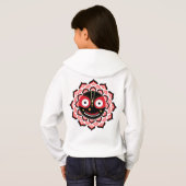 Lord Jagannath Face Chakra Hindu Deity Hoodie (Schwarz voll)