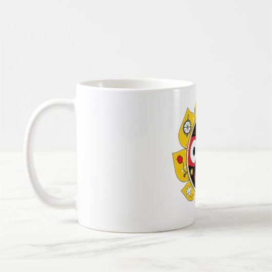 Lord Jagannath Face Hindu Deity Spiritual Kaffeetasse (Links)