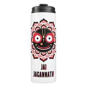 Lord Jagannath Gesicht Chakra Hindu-Gottheit Thermosbecher