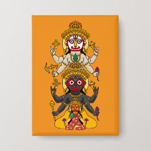 Lord Jagannath Knopf Button