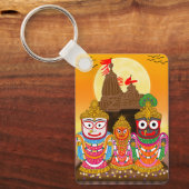 Lord Jagannath Schlüsselanhänger (Vorderseite)