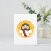 Lord Jesus Christ Postkarte (Stehend Vorderseite)