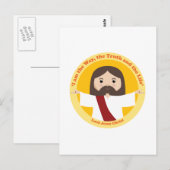 Lord Jesus Christ Postkarte (Vorne/Hinten)