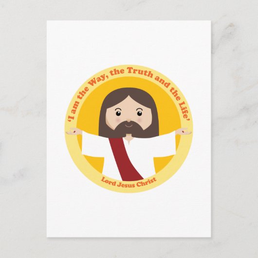 Lord Jesus Christ Postkarte (Vorderseite)